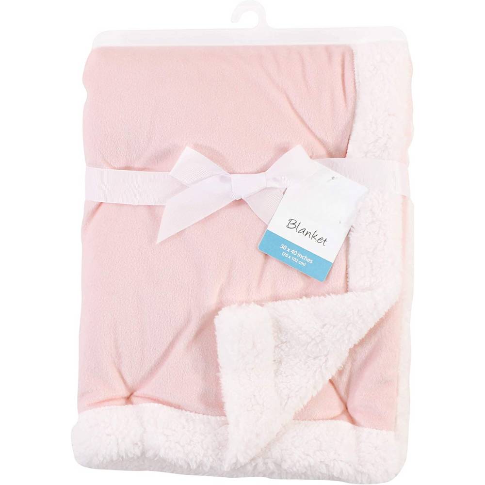buy pink plush blanket for babies