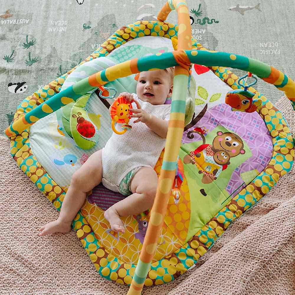 Baby play gym and mat from the New Zealand range
