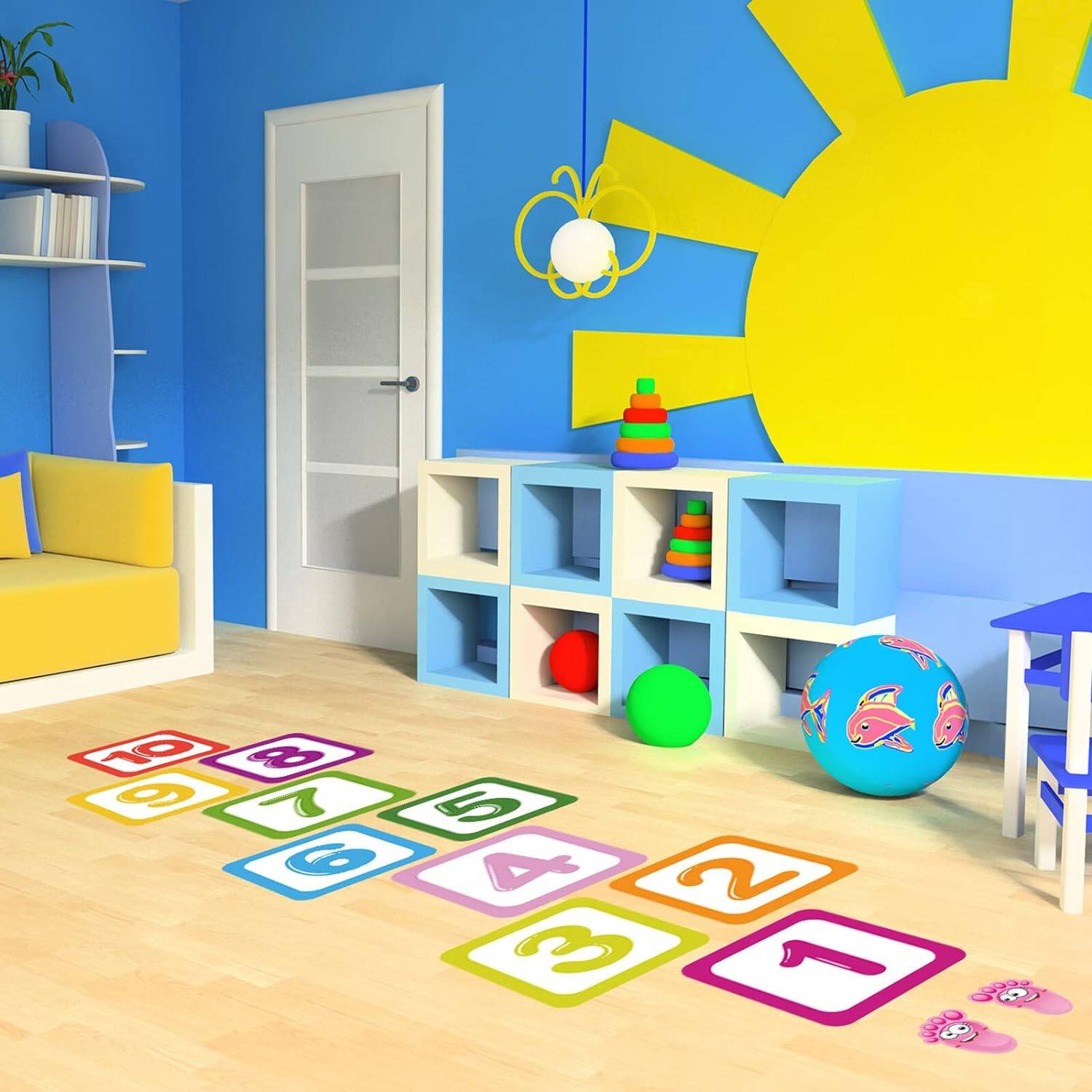 Hopscotch Floor Decals: image 4