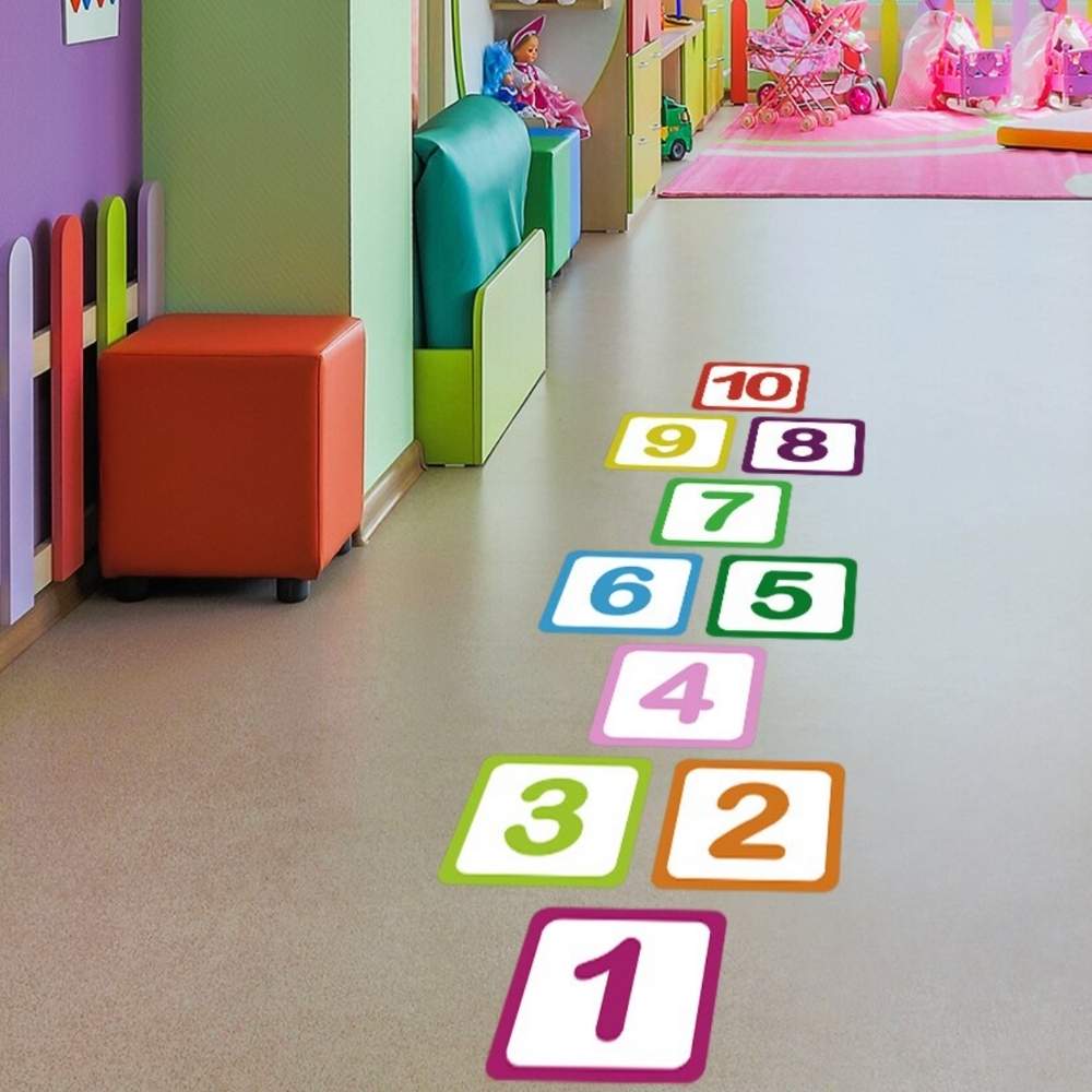 Hopscotch Floor Decals: image 9