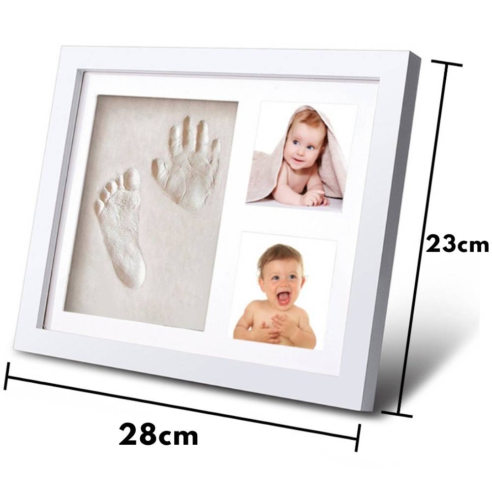 Baby Footprint Kit Newborn Footprint Frame Baby Name -   Newborn  footprints, Newborn footprint art, Baby footprints